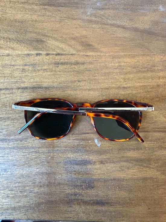 Saint Laurent Tortoiseshell Sunglasses - Picture 2 of 6